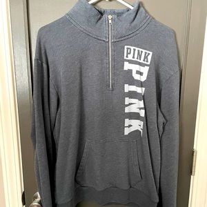 Pink 1/4 Zip Pullover